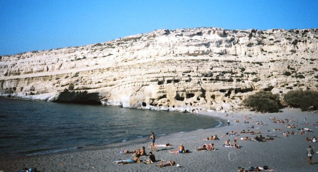10/27  Matala, Crete Greece