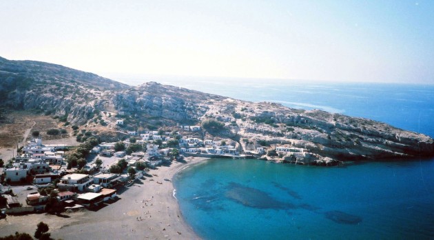 10/28  Matala, Crete Greece